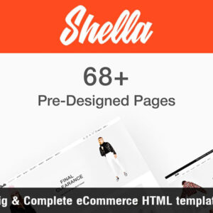 Shella - eCommerce HTML template, responsive, multipurpose