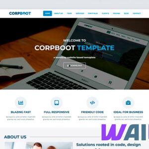 WordPress Corpboot Elementor Starter Kit